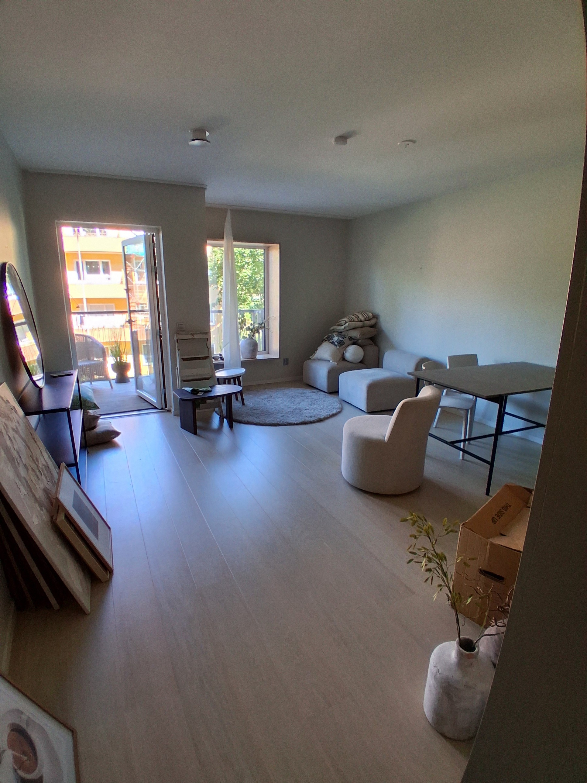 1:a bild FÖRE styling.